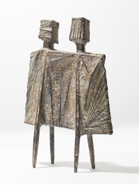 Maquette I Two Watchers V by Lynn Chadwick