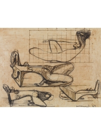 Study for Sculpture by F E McWilliam