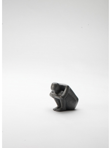 Miniature Crouching Figure